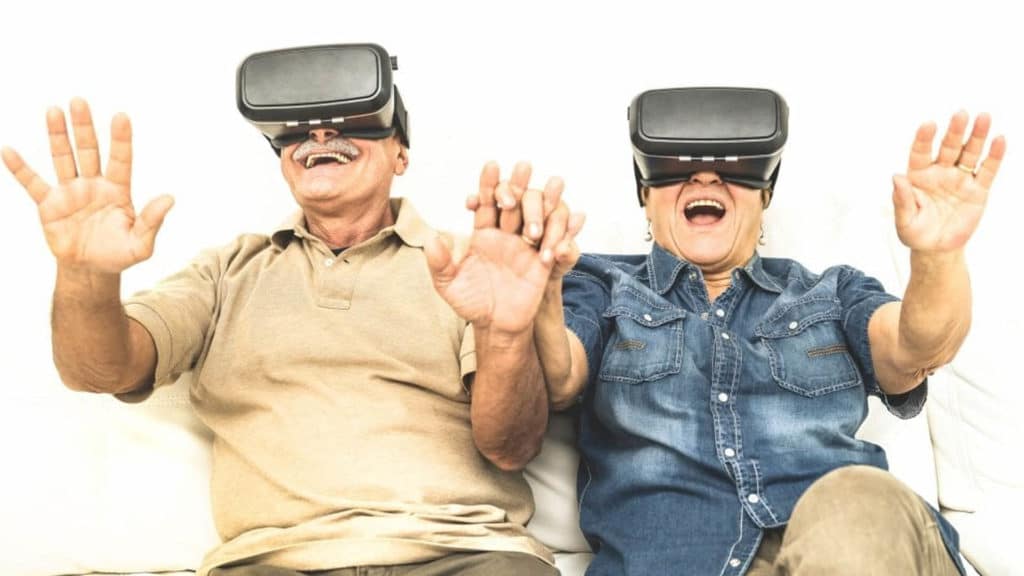 Can Virtual Reality Engage Adults with Dementia