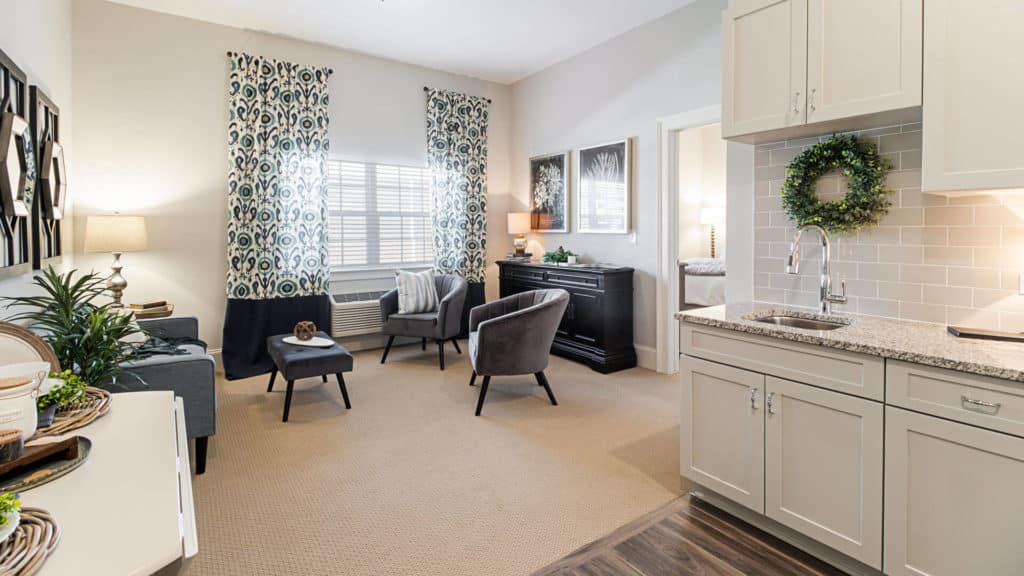 model apartment at Traditions of Smyrna