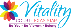 Vitality Court Texas Star Logo