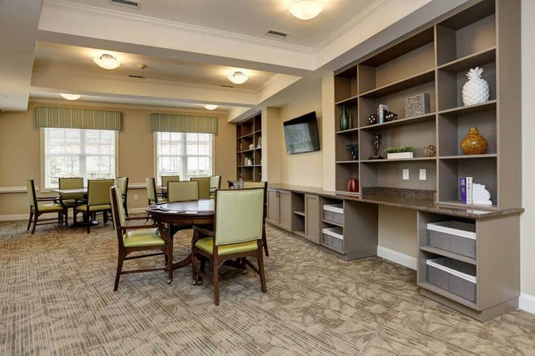 Art studio at Vitality Living Milton