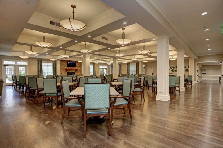 Dining room at Vitality Living Milton