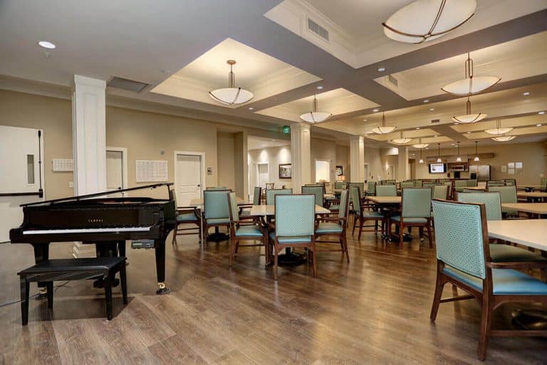 Dining room at Vitality Living Milton