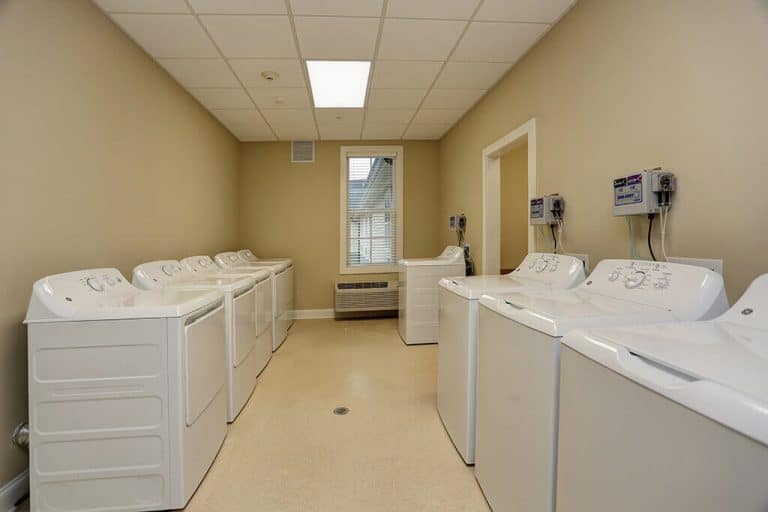 Laundry room at Vitality Living Milton