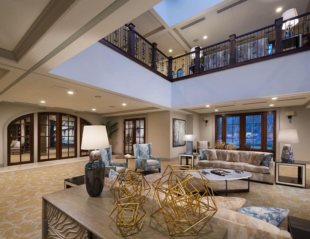 Common area at Vitality Living Frederica on St. Simons Island, GA