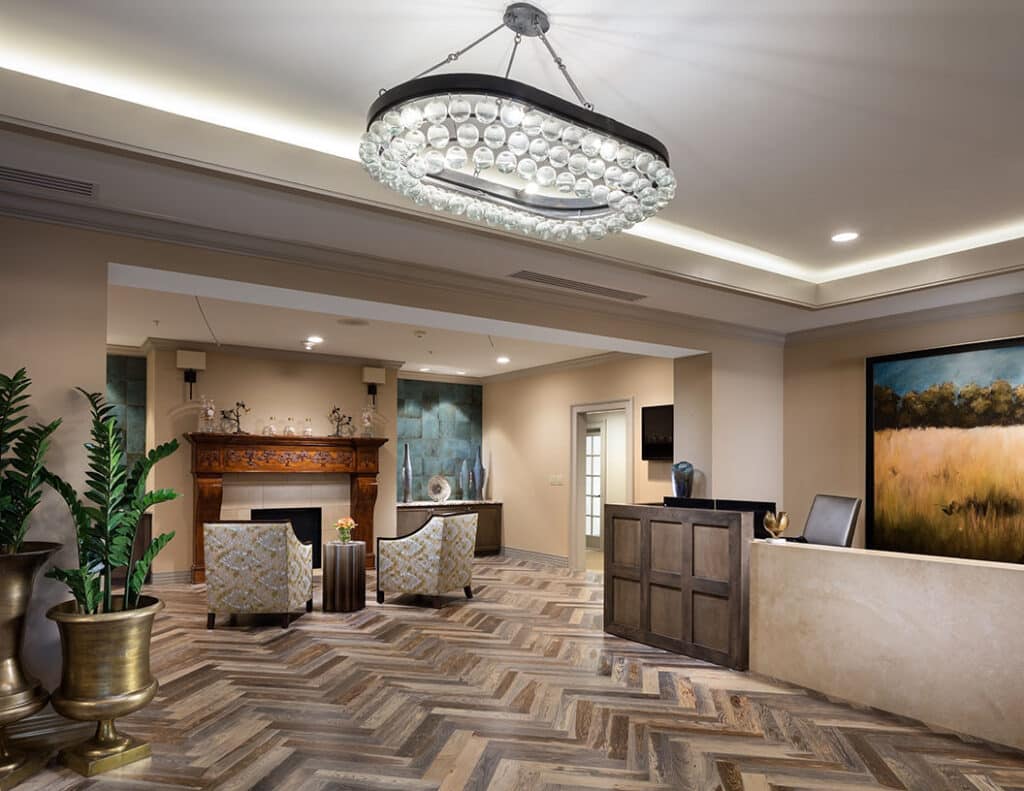 Common area at Vitality Living Frederica on St. Simons Island, GA