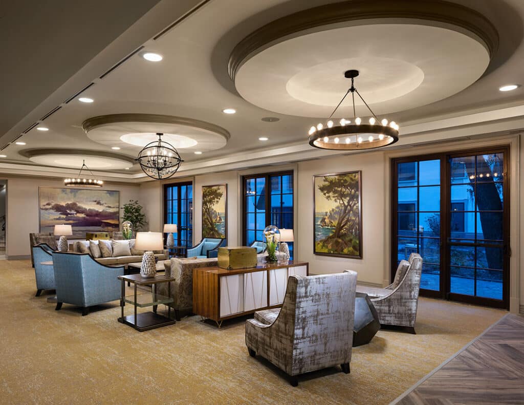common area at Vitality Living Frederica on St. Simons Island, GA