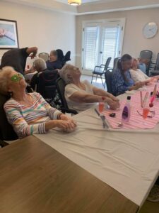 Self-care day for residents