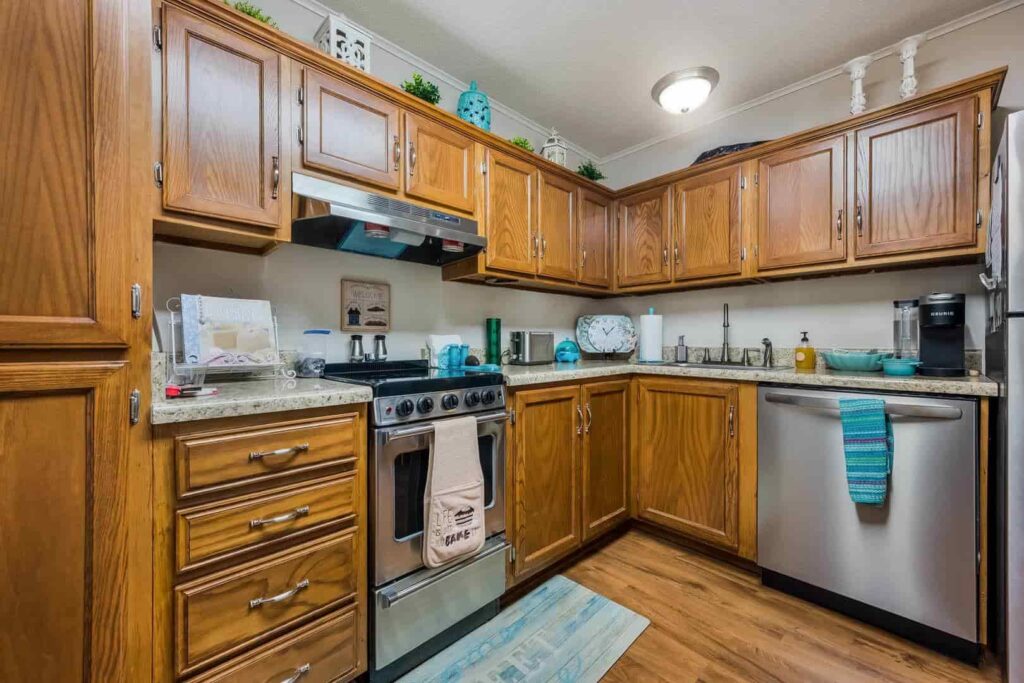 Resident Independent retirement kitchen