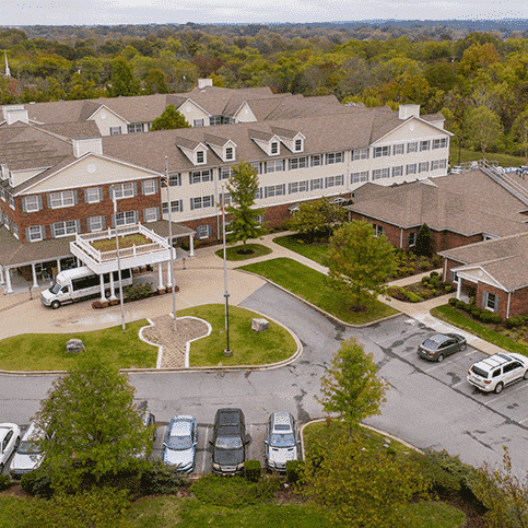 Overhead view of Hendersonville Community