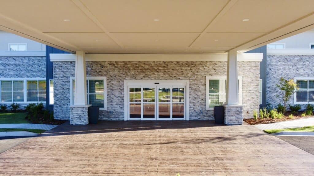 landmakr lifestyles at bryant entrance