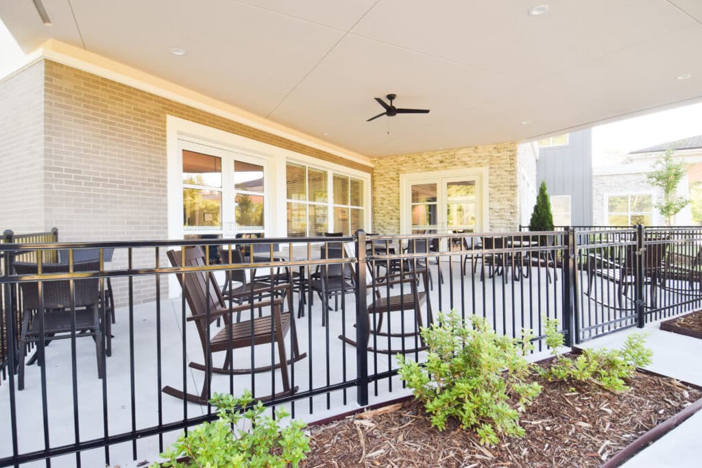 Landmark Lifestyles at Bryant patio 4
