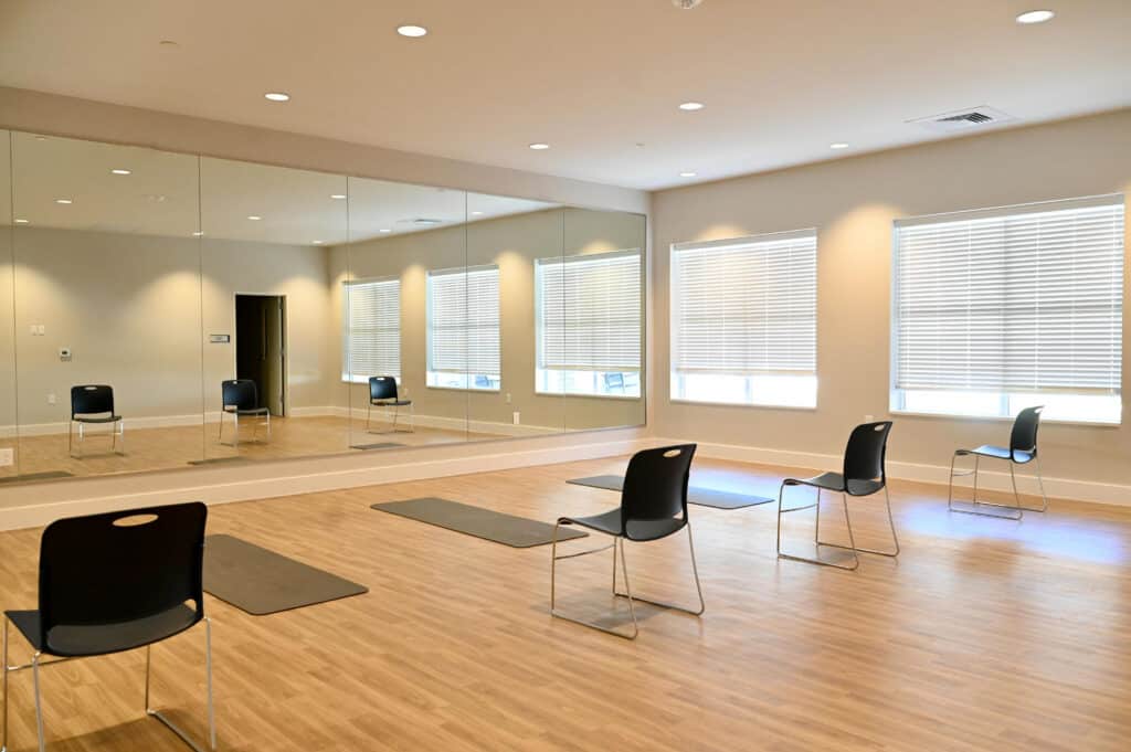 Landmark Lifestyles at Bryant yoga studio