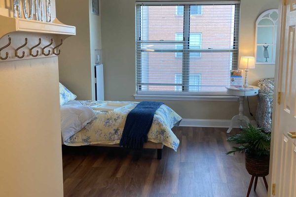 Furnished Apartment with bed