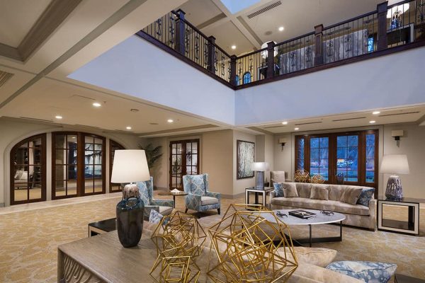 Common area at Vitality Living Frederica on St. Simons Island, GA