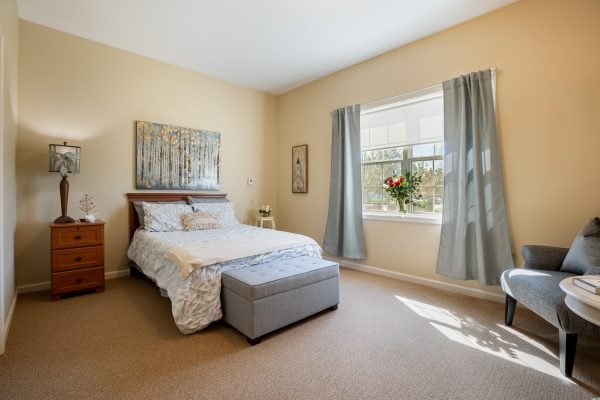 Model bedroom fully furnished