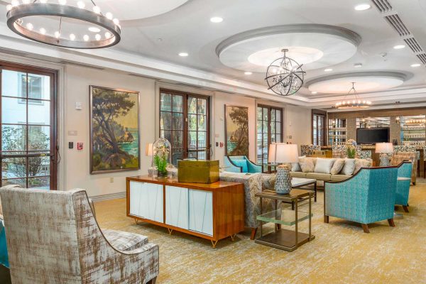 Common area at Vitality Living Frederica on St. Simons Island, GA