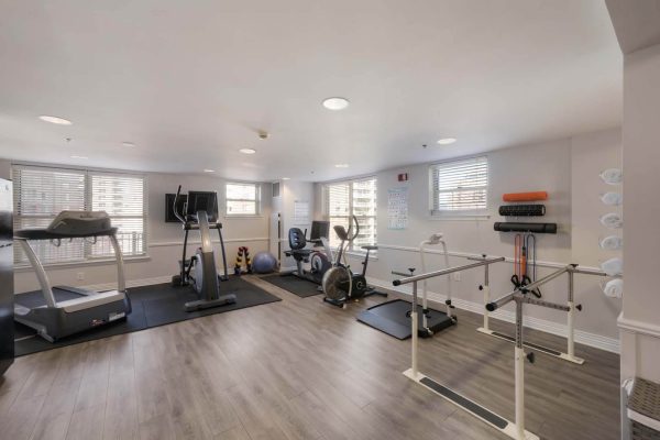 fitness gym for assisted living residents
