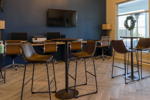 Computer station at Vitality Living Madison