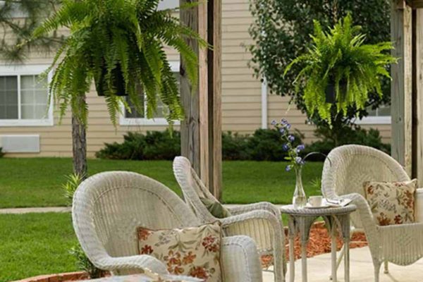 Vitality Living Regency Patio Area