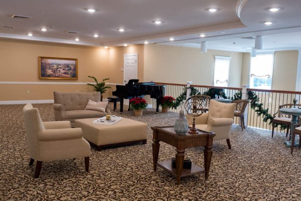 Common area with couches
