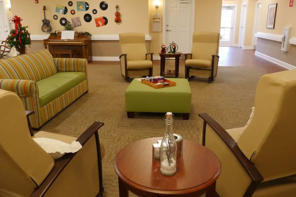 Common area with couches and chairs