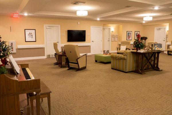Common area with couches and chairs