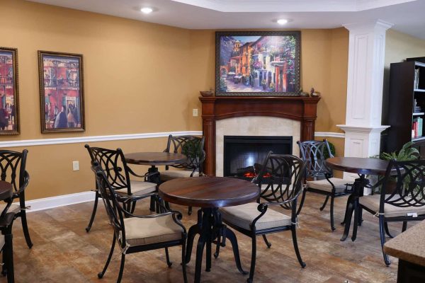 Common area with tables