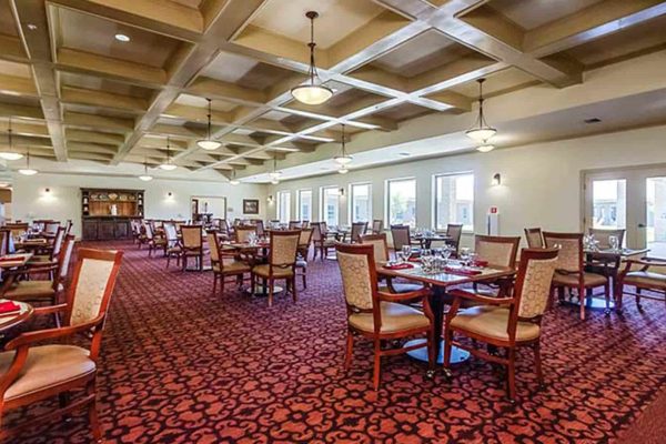 Dining room at Vitality Court Texas Star