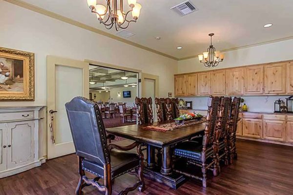 Private Dining Room at Vitality Court Texas Star