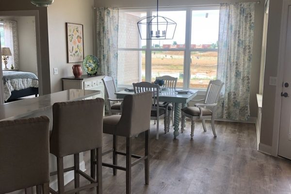 Model furnished living area