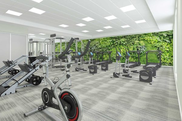 Fitness room at Landmark Lifestyles At Tupelo