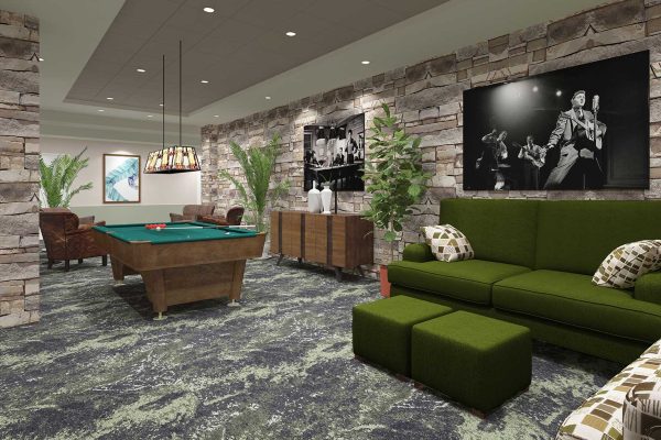 Jungle Room at Landmark Lifestyles At Tupelo