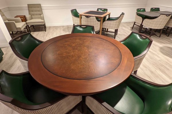 Game Room with seats and tables