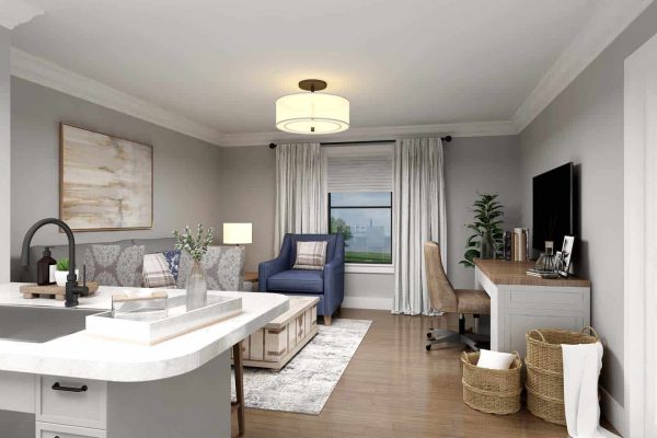Active Adult Spacious Bedroom