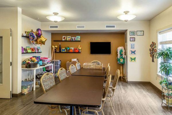 Art Room with paintings