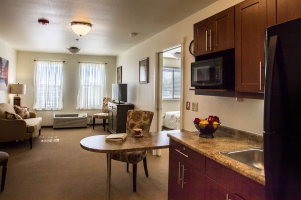 Model Apartment with kitchen