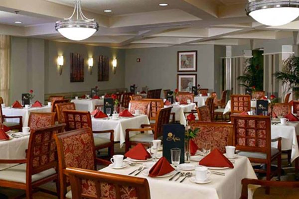Dining Area with seats and chairs