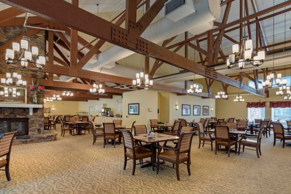 Dining Room with lots of space and seating