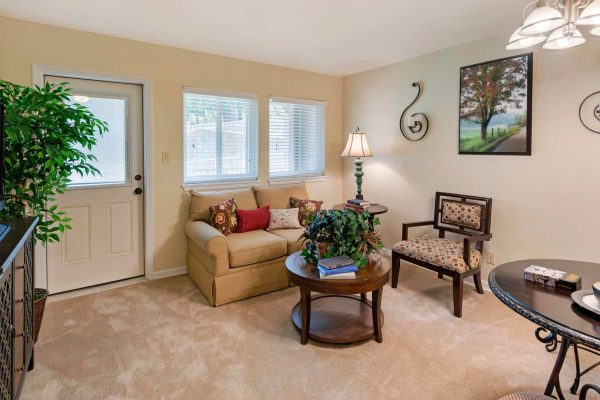 Model Cottage Apartment living room