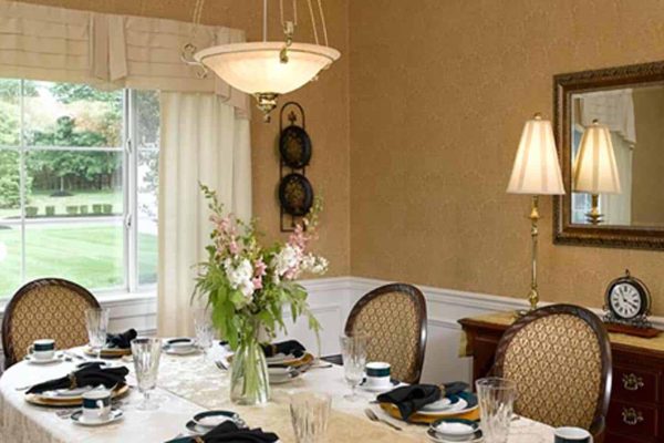 Vitality Living Stony Brook Private Dining Room